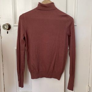 Never worn dusty pink turtleneck